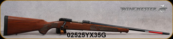 Winchester - 243Win - Model 70 Featherweight - Satin Finish Walnut Stock w/Featherweight Checkering/Blued, 22"Barrel, 5rd Capacity, Mfg# 535200212, S/N 02525YX35G