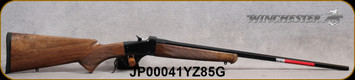 Winchester - 6mmCreedmoor - 1885 Low Wall Hunter High Grade - Oil Finish Checkered walnut curved grip stock w/Schnabel-style forearm/Blued, 24" octagon, button-rifled barrel, Mfg# 534293291, S/N JP00041YZ85G