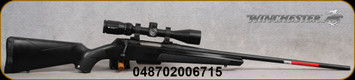 Winchester - 300WSM - XPR Combo - Bolt Action Rifle - Black Synthetic Stock/Black Perma-Cote Finish, 24"Barrel, 3 Rounds Detachable Magazine, Vortex Crossfire II, 3-9x40 Scope, Mfg# 535705255