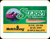 Sierra - 22 Cal - 80 Gr - MatchKing - Hollow Point Boat Tail - 50ct - 9390T