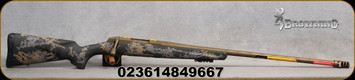 Browning - 6.5PRC - X-Bolt Mountain Pro Long Range Burnt Bronze - Carbon Fiber Stock w/Accents/Burnt Bronze Cerakote Finish, 26"Spiral Fluted, Threaded Barrel, Recoil Hawg muzzle brake, 1:8"Twist, 4rd Magazine, Mfg# 035539294