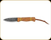 Condor - Cavelore Knife - 4.3" Blade - 1095 High Carbon Steel - Burnt American Hickory Knife - 63837/CTK3935-4.3HC