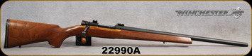 Consign - Winchester - 22-250AI - Model 70 Custom - Pre '64 - Walnut Stock/Blued Finish, 24"Heavy Barrel, weaver bases - in camo soft case