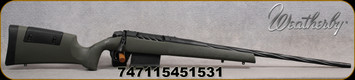 Weatherby - 240WbyMag - Model 307 Range XP - OD Green w/Graphite Black Cheek Piece lightweight vertical grip stock/Graphite Black Cerakote Finish, 24"Spiral Fluted Barrel, 5rd Magpul Magazine, Mfg# 3WRXP240WR6B