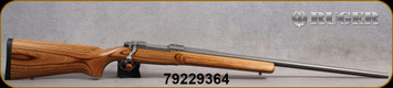 Consign - Ruger - 22-250Rem - M77 Mark II Lam/SS - Bolt Action - Brown Laminate Stock/Satin Stainless, 26"Barrel - approx.60rds fired