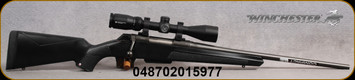 Winchester - 6.5Creedmoor - XPR Compact Scope Combo - Matte Black Composite Stock/Permacote Black Finish, 20"Barrel, Vortex Crossfire II 3-9x40mm, BDC reticle, Mfg# 535737289