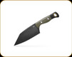 Benchmade - Station Knife - 5.97" Blade - CPM154 - Olive Drab G10 Handle w/Black Bolster and Gold Pivot Ring - 4010BK-01