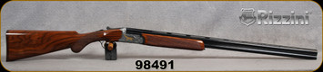 Consign - Rizzini - 20Ga/3"/30" - Aurum - Grade AA Walnut Prince of Wales Grip/Engraved Coin Finish Receiver/Blued Barrels, Ejectors, Single Trigger - in original case w/papers & 5pcs.Chokes