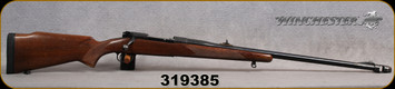 Consign - Winchester - 375H&H - Model 70 Standard Grade - Checkered Walnut Pistol Grip Stock/Blued Finish, 25"Barrel, Buckhorn Rear sight w/Diamond insert, muzzle brake