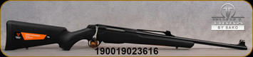 Tikka - 8x57IS - T3X Battue Lite - Bolt Action Rifle - Black Modular Synthetic Stock/Blued, 20"Barrel, 1:9.5"Twist 3rds, TruGlo Fiber Optic Sights, Mfg# TF1T36BL603