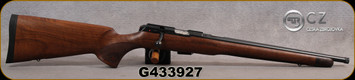 CZ - 22LR - Model 457 Royal - Bolt Action Rifle - Upgraded Turkish Walnut Stock/Blued Finish, 16"Threaded Barrel, 5 Round Detachable Magazine, 5084-8084-HKAMEAX/806703023700, S/N G433927