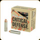 Hornady - 32 H&R Mag - 80 Gr - Critical Defense - FTX - 25ct - 90060 *Safe for use in 327 Federal Magnum guns