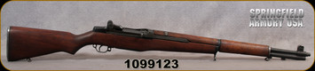 Consign - Springfield Armory - 30-06Sprg - M1 Garand - Lend Lease, Wood Stock/Blued, 23" Barrel, c/w (10)Enblock clips, Danish Bayonet