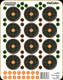 Champion - Adhesive Visicolor Targets - 2" Bullseye Target - 5pk - 46134