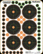 Champion - Adhesive Visicolor Targets - 3" Bullseye Target - 5pk - 46135