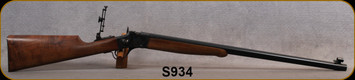 Consign - Shiloh - 45-70 - Sharps Old Reliable - Walnut Straight-Grip Stock/Case Hardened Receiver/Blued, 28"Round Barrel, Special Sights - some rust on butt plate