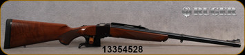Consign - Ruger - 458WinMag - No.1-H - Single Shot Rifle - High Grade American Walnut/Blued, 24"Heavy barrel, Alexander Henry Forend, slight wear in bluing at muzzle - low rounds fired
