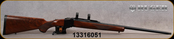Consign - Ruger - 7mmRemMag - No.1-B Standard Rifle - Walnut Stock w/Semi-Beavertail forend/Blued Finish, 26"Barrel, 1"Ruger Rings - No box