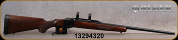 Consign - Ruger - 270WbyMag - No.1-B Standard Rifle - Walnut Stock w/Semi-Beavertail forend/Blued Finish, 26"Barrel, 1"Ruger Rings, KICK-EEZ recoil pad - No box, wear in bluing at muzzle