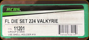 RCBS - Full Length Dies - 224 Valkyrie - 11201