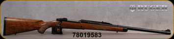 Consign - Ruger - 416Rigby - M77 Magnum - Select Walnut Stock/Blued Finish, 24"Barrel - low rounds fired
