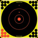 Birchwood Casey - Shoot-N-C Reactive Targets - 12" Bullseye - 120 Pasters - 5ct - 34012