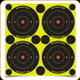 Birchwood Casey - Shoot-N-C Reactive Targets - 3" Bulls-eye, 240 Targets - 600 Pasters - 34375