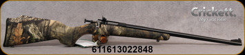 Keystone - Crickett - 22WMR - Crickett - Youth Single Shot - Bolt Action Rimfire Rifle - Mossy Oak Break up Country Synthetic Stock/Blued Finish, 16.125"Barrel, Mfg# KSA2284