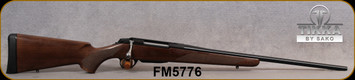 Tikka - 30-06Sprg - Model T3x Hunter - Walnut Stock/Blued, 22.4"Barrel, 3 round detachable magazine, Mfg# TF1T3136103, S/N FM5776
