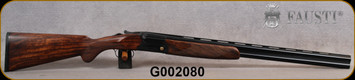 Fausti - Sauer - 12Ga/3"/28" - Apollon 12 - O/U Shotgun - Laser Enhanced Walnut Prince of Wales Stock/Black Finish, Vent-Rib Barrels, Ejectors, Selective single trigger, S/N G002080