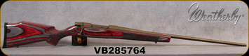 Consign - Weatherby - 300WinMag - Vanguard Custom - Red/Grey Laminate Boyds stock/Bronze Cerakote, 26"Barrel, Hinged Floorplate
