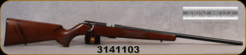 Consign - Anschutz - 22LR - Model 1416D HB - Walnut Stock/Blued, 23"Heavy Barrel - only 50 rounds fired