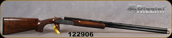 Rizzini - 20Ga/3/32" - S2000 Sporting - Grade 2.5 Turkish walnut sporting stock w/Rounded forend & 26 LPI checkering/Coin Finish Fully engraved frame & Sideplates/Blued Barrels, Fixed ramped rib, (5)Extended nickel-coated chokes, S/N 122906
