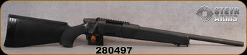 Consign - Steyr Mannlicher - 308Win - SSG PII - Black Synthetic Stock/Blued Finish, 20"Barrel, less than 50rds fired c/w test target, manual