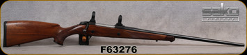 Consign - Sako - 300WM - Model 85L Bavarian - Bolt Action Rifle - Bavarian Style High Grade Walnut Stock w/Palm Swell/Matte Blued, 24.3"Light Hunting Contour Barrel, 1"Talley Rings - only 40 round fired