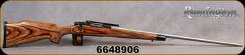 Consign - Remington - 220Swift - Model 700 Custom - Brown Laminate Checkered Stock/Matte Stainless, 27", Ron Smith Barrel, built by David Henry Gunsmith