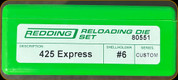 Redding - Full Length Sets - 425 Express w/Tapered Expander - Custom - 80551