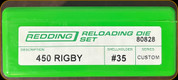 Redding - Full Length Sets - 450 Rigby - Custom - 80828