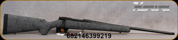Howa - 308Win - M1500 HS Precision - Bolt Action Rifle - HS Precision Grey w/Black Web Kevlar, Fiberglass and Carbon Fiber Mold Stock/Black Finish, 22"Threaded Barrel, 5 Rounds, Mfg# HHS43161