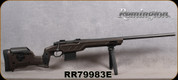 Consign - Remington - 204Ruger - Model 700 Custom - Brown w/Black Cadex Strike Nuke Chassis/Blued, 26"Heavy Barrel, Triggertech Diamond Flat-face trigger, Magpul Bipod & Magazine