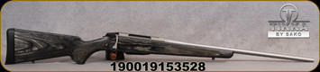 Tikka - 9.3x62 - T3x Laminated Stainless - Oiled Grey Laminate/Stainless, 22.4"Barrel, 3 round magazine, Single Stage Trigger, 1:12"Twist, Mfg# TFTT4022A1600A5, STOCK IMAGE