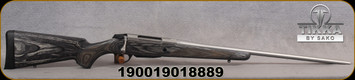 Tikka - 338Win - T3x Laminated Stainless - Oiled Grey Laminate/Stainless, 24.3"Barrel, 3+1 round magazine, Single Stage Trigger, 1:10"Twist, Mfg# TFTT37VM103, STOCK IMAGE