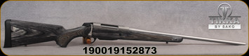 Tikka - 243Win - T3x Laminated Stainless - Oiled Grey Laminate/Stainless, 22.4"Barrel, 3+1 round magazine, Single Stage Trigger, 1:8"Twist, Mfg# TFTT1522A1600A0, STOCK IMAGE