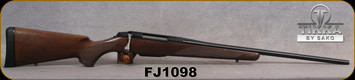 Tikka - 22-250Rem - Model T3x Hunter - Bolt Action Rifle - Walnut Stock/Blued, 22.4"Barrel, 3 round detachable magazine, Single Stage Trigger, Mfg# TF1T1336103, S/N FJ1098