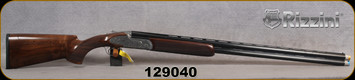 Rizzini - 12Ga/3/32" - S2000 Sporting - Grade 2.5 Turkish walnut sporting stock w/Rounded forend & 26 LPI checkering/Coin Finish Fully engraved frame & Sideplates/Blued Barrels, Fixed ramped rib, (5)Extended nickel-coated chokes, S/N 129040
