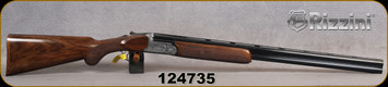Rizzini - 12Ga/3"/29" - Aurum - Box-lock O/U - Select Turkish Walnut Prince of Wales stock w/rounded forend/Coin Finished Game-Scene Engraved Receiver/Blued, Vent-Rib Barrels, Auto Ejectors, Single Select Trigger,  S/N 124735