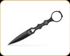 Benchmade - SOCP Dagger - 3.22" Blade - 440C - Black Coated 440C Single-Piece Handle w/Finger Ring - 176BK