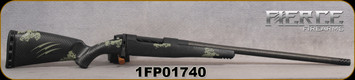 Fierce - 300Win - Carbon Rogue - Forest Camo Carbon Fiber ROGUE Stock/Black Cerakote/Fierce C3 Carbon, 22"Barrel, Radial Brake, BIX N ANDY DAKOTA Custom Trigger, S/N 1FP01740