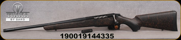 Tikka - 6.5Creedmoor - T3x Lite Roughtech Ember LH - Bolt Action Rifle - Black w/Red/Orange Web Modular Roughtech stock/Blued, Threaded(5/8x24) 20"Fluted Barrel, Mfg# TF1T6325B740970M