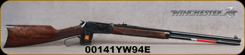 Winchester - 30-30Win - Model 94 Deluxe Sporting - Lever Action - satin oil finish Grade V/VI Walnut Stock/Color case hardened/deeply blued finish, 24"Half round/half octagon barrel, Mfg# 534291114, S/N 00141YW94E